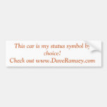 Crappy Car Bumper Sticker