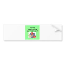 craps bumper sticker