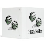 Craps Dice High Roller Gambling Binder