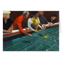 Craps Shooting Greeting Card