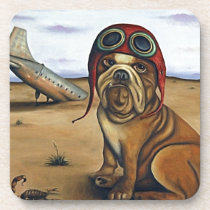 Crash cork coasters