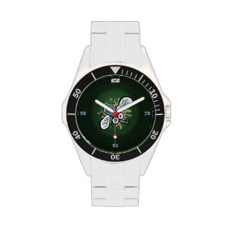 crash landed fly Wrist Watches