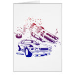 Crash Mode - Gamer Video Games Cars Crashing Greeting Card