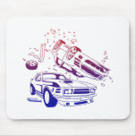 Crash Mode - Gamer Video Games Cars Crashing Mousepads
