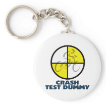 CRASH TEST DUMMY - bike Key Chains