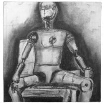 Crash Test Dummy Printed Napkins