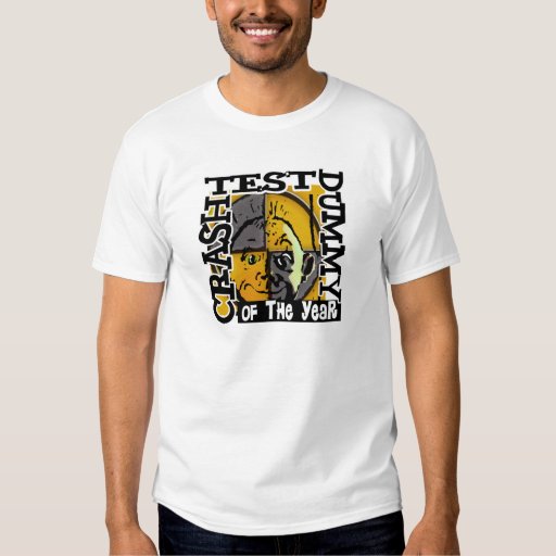 crash test dummy TShirt Zazzle