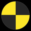 Crash Test Sticker by txgeckko Crash Test Sticker