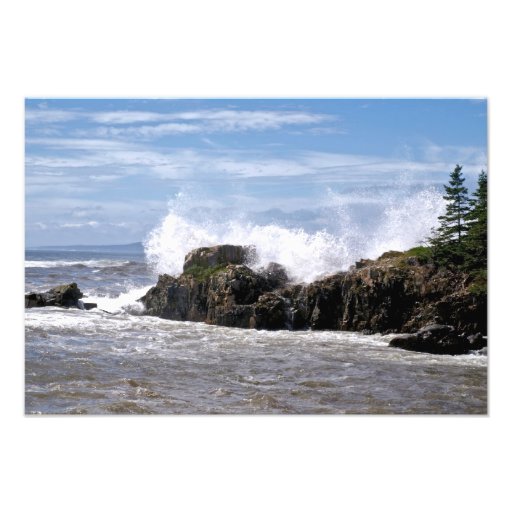 Crashing Waves, photo print