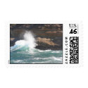 Crashing Waves Postage Stamp by anderson14 Crashing Waves Postage Stamp