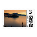 Crater Lake at Sunrise Stamps