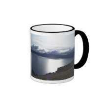 Crater Lake clouds Coffee Mug