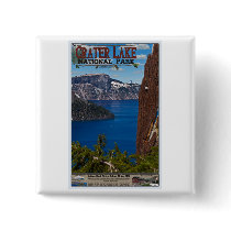 Crater Lake - Informational Poster Pins