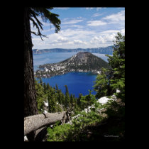 Crater Lake National Park - Wizard Island posters