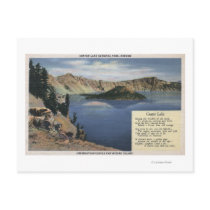 Crater Lake, Oregon - Observation Postcards