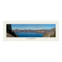 Crater Lake Panorama posters by kmwatts Crater Lake Panorama posters