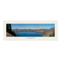 Crater Lake Panorama posters by kmwatts Crater Lake Panorama posters