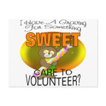 Craving Something Sweet Postcard