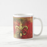 Crawfish and Fleur-de-lis Mug