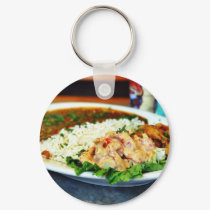 Crawfish At The Rivers Edge keychains