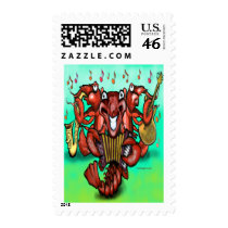 Crawfish Band postage