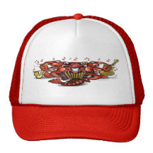 Crawfish Band Trucker Hats