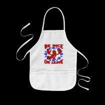 Crawfish: Be Nice Or Leave aprons