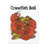 Crawfish Boil Invitations postcards