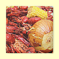 Crawfish Boil magnet magnets