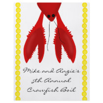Crawfish Boil Party Flyer