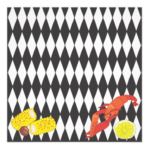 Crawfish Boil party invitation