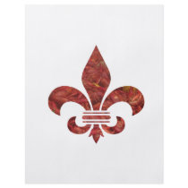 Crawfish Fleu de Lis Flyer Design
