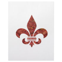 Crawfish Fleu de Lis letterhead by CajunDesigns Crawfish Fleu de Lis letterhead