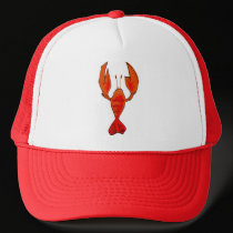 Crawfish Fleur De Lis Hat