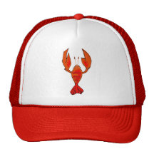Crawfish Fleur De Lis Hat