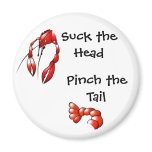 Crawfish Heads or Tails Magnet
