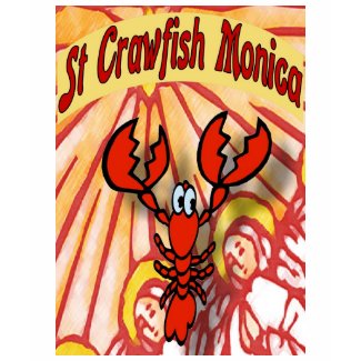 Crawfish Monica Saint Jazz Fest shirt