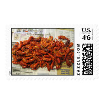 Crawfish postage by travisatwork Crawfish postage