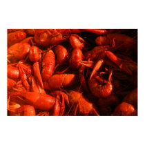 Crawfish print by GetOutTheMap Crawfish print