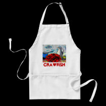 Crawfish Still Life, Fauvism aprons