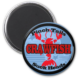 Crawfish Water Meter 2 Inch Round Magnet