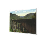 Crawford Notch View of Frankenstein Trestle Gallery Wrap Canvas