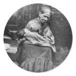 Crawlers Street Life London - Vintage Photo 1877 Sticker
