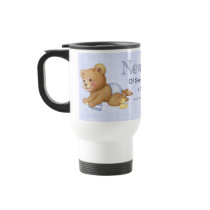 Crawling Teddy - New Dad of Boy - Customize mugs