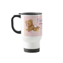 Crawling Teddy - New Dad of Girl - Customize mugs