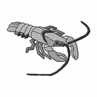 Bella Mia Designs Animals Embroidery Design: Crawfish Im Cajun 4