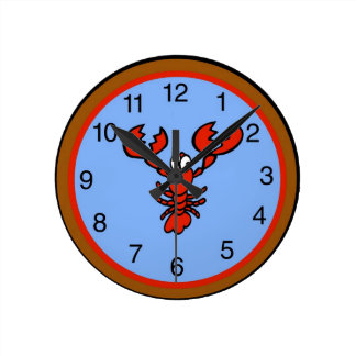 Crayfish Lobster Clock