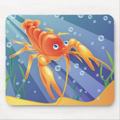 Crayfish Mouse Pad by Fany001
