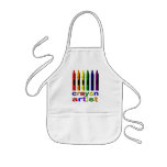 Crayon Artist Apron