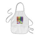 Crayon Artist Apron Never Duplicated